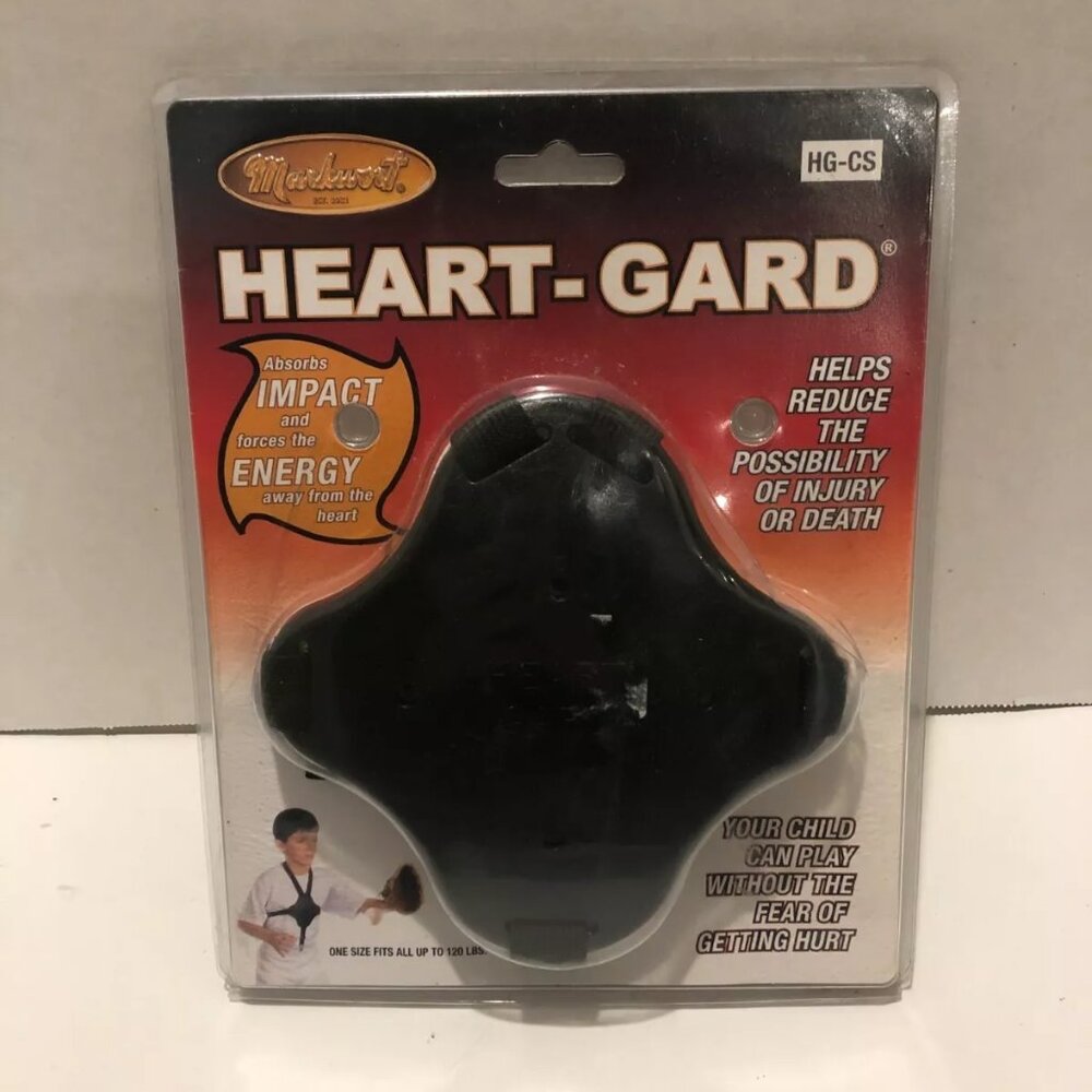 Heart-Gard Child Safety Clamshell Markwort 6 Up to 120 lbs, NEW